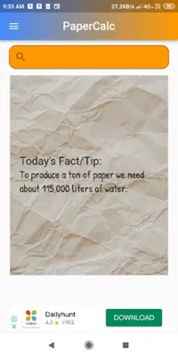 PaperCalc android App screenshot 3